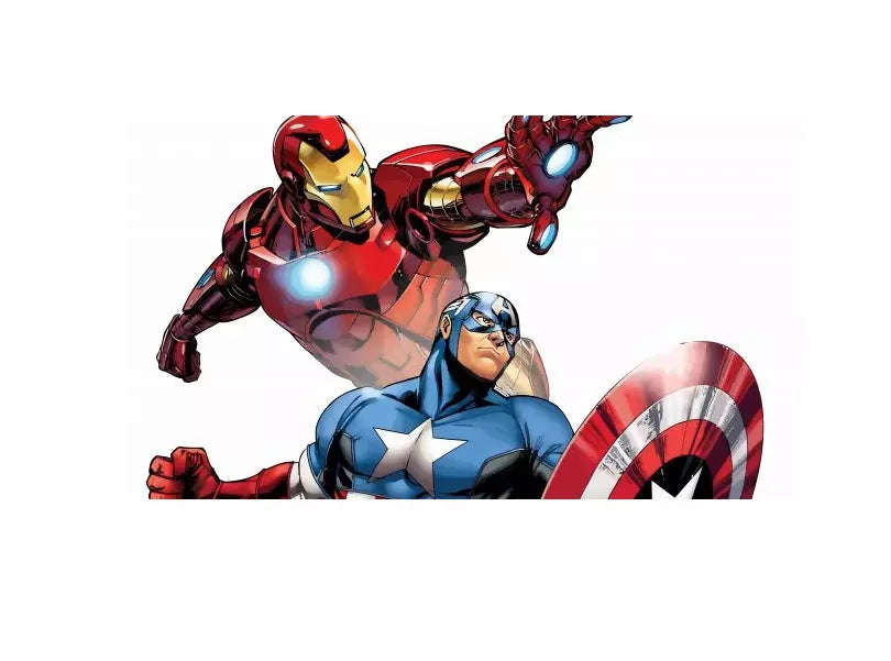 Marvel Avengers met populaire superhelden zoals Iron Man, Captain America, Thor en Hulk.