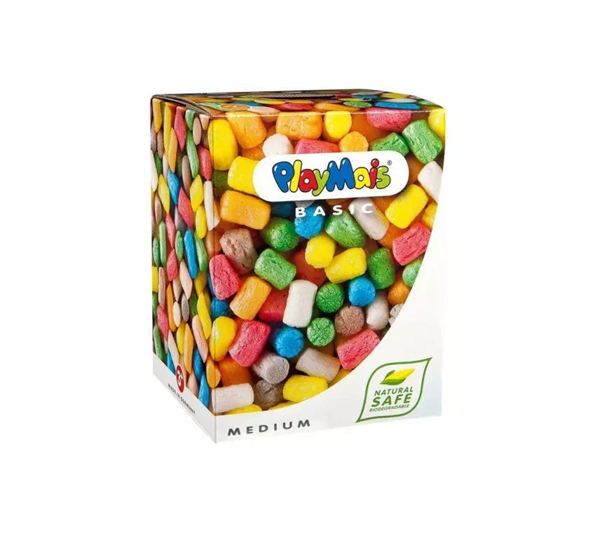 PlayMais Mosaic – Creatief Speelgoed – 350 Stukjes – Natuurlijk & Biologisch Afbreekbaar - basic