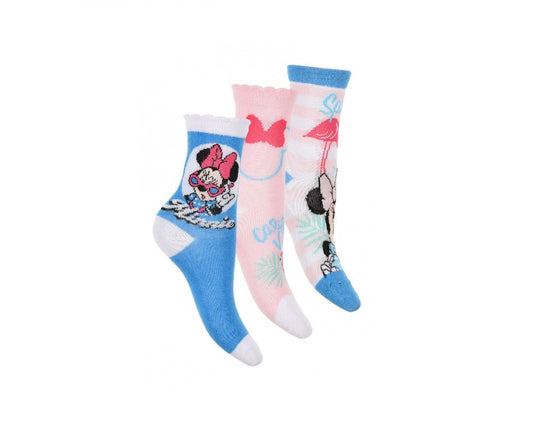 3 paar sokken Minnie Mouse