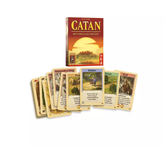 Catan: Het Snelle Kaartspel – Compact Kaartspel voor 2-4 spelers | 999 Games