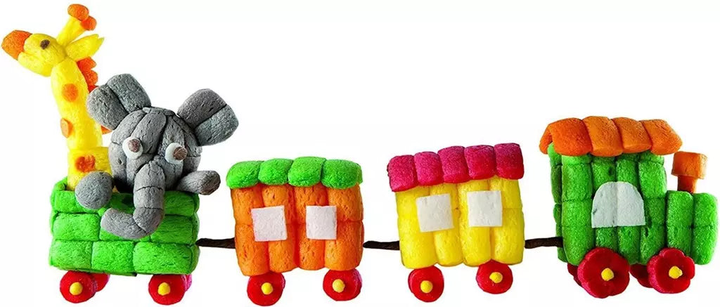 PlayMais Mosaic – Creatief Speelgoed – 350 Stukjes – Natuurlijk & Biologisch Afbreekbaar - basic