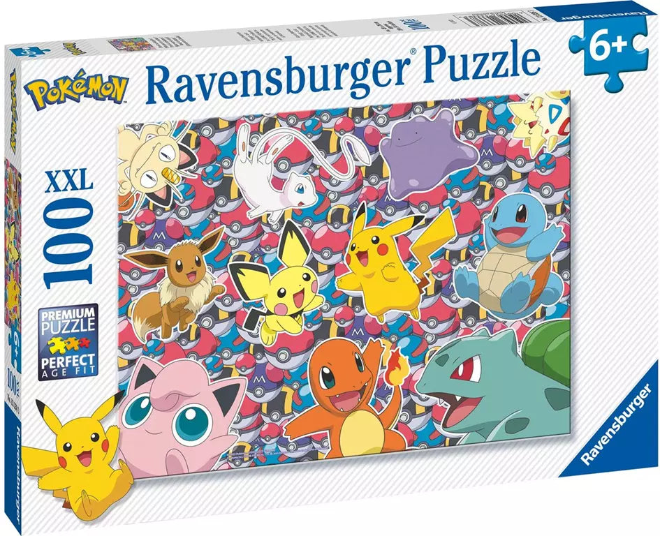 Ravensburger puzzel Pokemon - Legpuzzel - 100 XXL stukjes