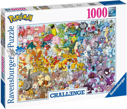 Ravensburger puzzel Pokémon Challenge - Legpuzzel - 1000 stukjes