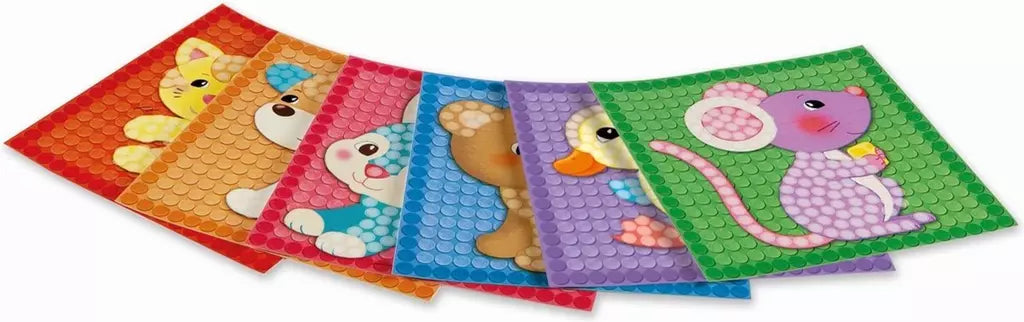 PlayMais Mosaic – Creatief Speelgoed – 2300+ Stukjes – Natuurlijk & Biologisch Afbreekbaar - kat