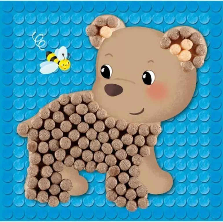 PlayMais Mosaic – Creatief Speelgoed – 2300+ Stukjes – Natuurlijk & Biologisch Afbreekbaar - kat