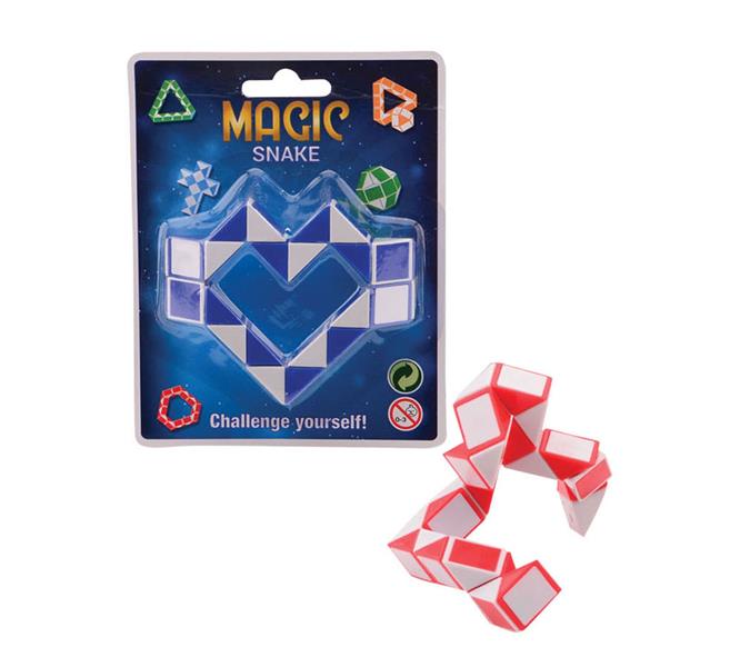 Magische Slang Puzzel 3D