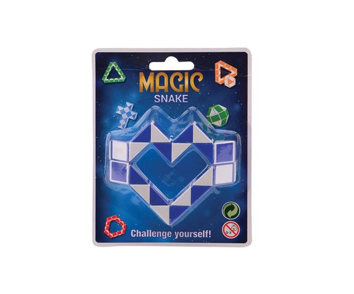 Magische Slang Puzzel 3D