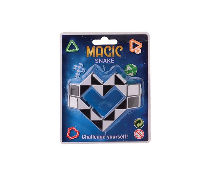 Magische Slang Puzzel 3D