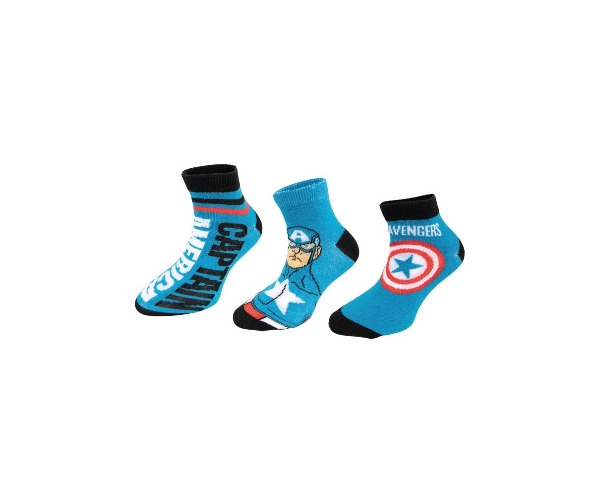 3 paar sneaker sokken Marvel Avengers