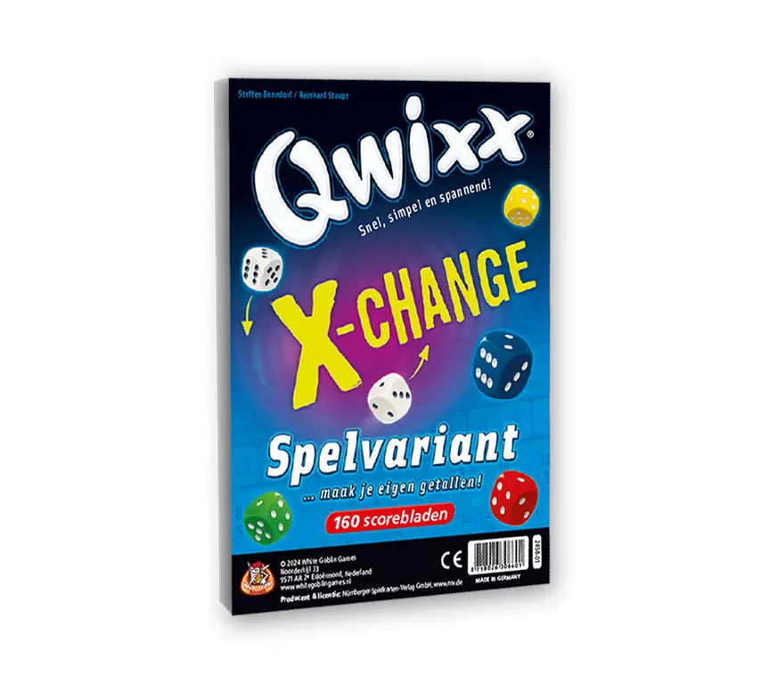 Qwixx X-Change scoreblok