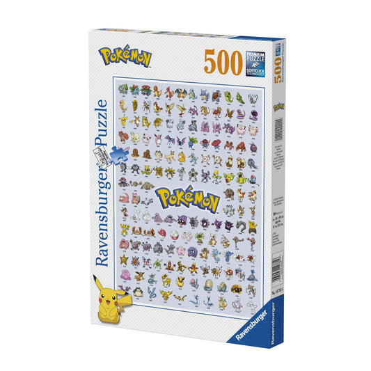 Ravensburger puzzel Eerste generatie Pokemon - legpuzzel - 500 stukjes