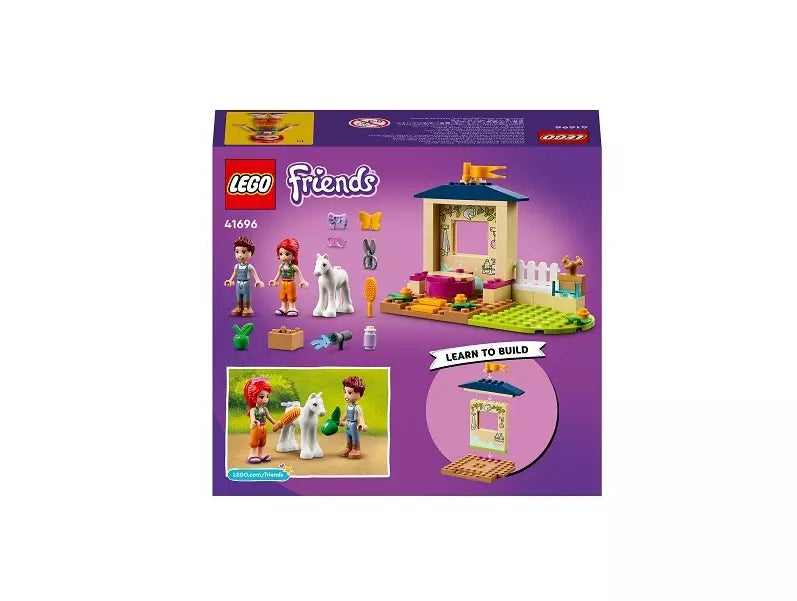 LEGO Friends 41696 Pony-Washing Stable – Wasstal voor Pony & Mini-popjes – Leeftijd 4+ – Officiële LEGO Licentie