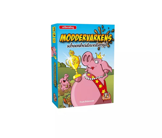 Moddervarkens: Schoonheidswedstrijd Uitbreiding – White Goblin Games – Kaartspel