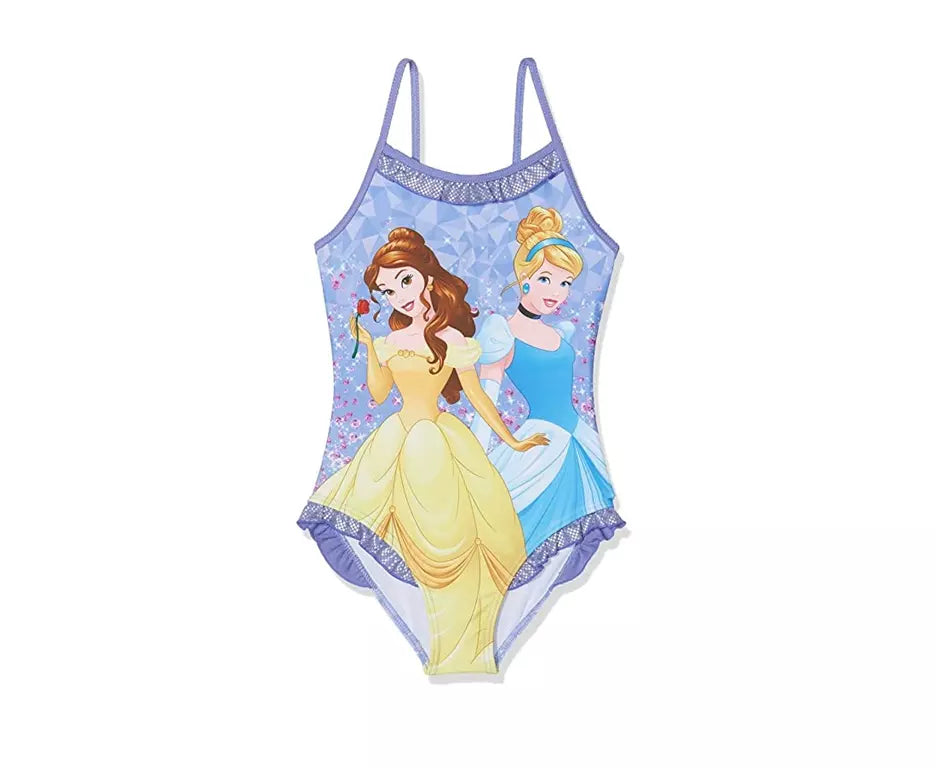 Badpak Disney Princess - blauw - maat 98