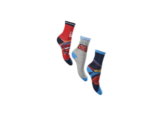 3 paar sokken Disney Cars