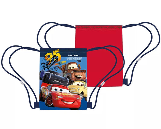 Disney Cars Sporttas Speed Racer – Gymtas Kinderen – 40 cm – Polyester