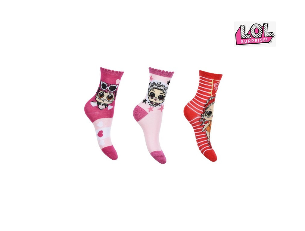 3 paar sokken L.O.L. surprise - 23/26