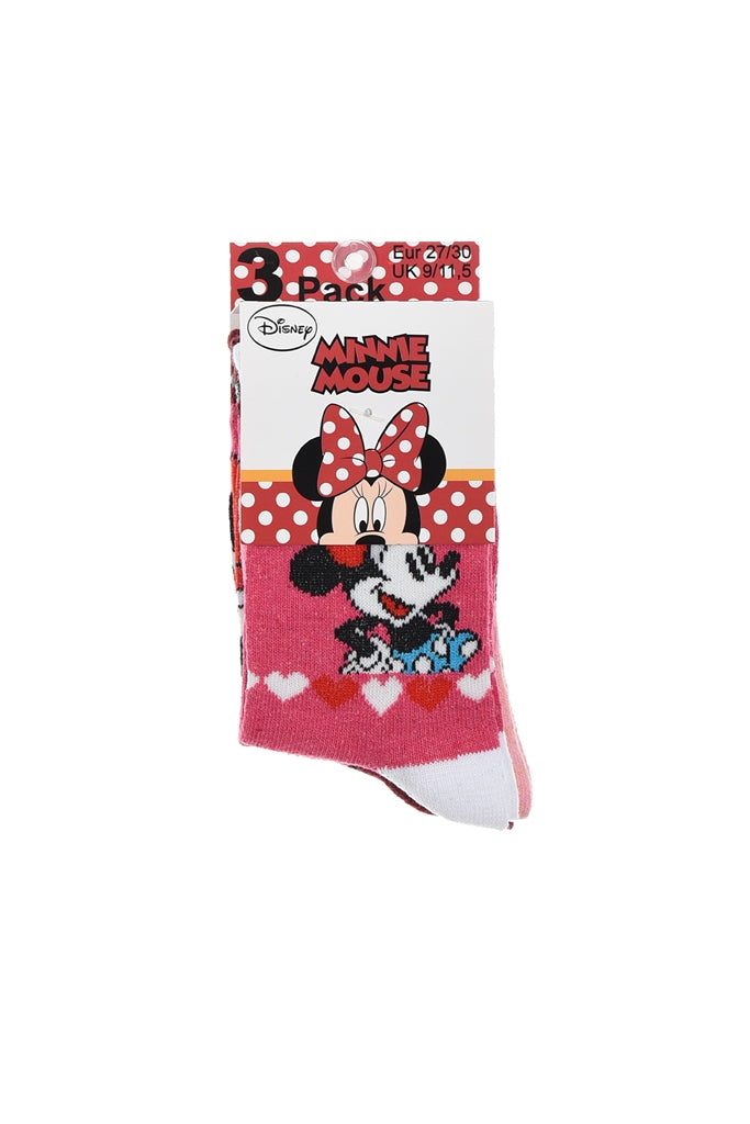3 paar sokken Minnie Mouse