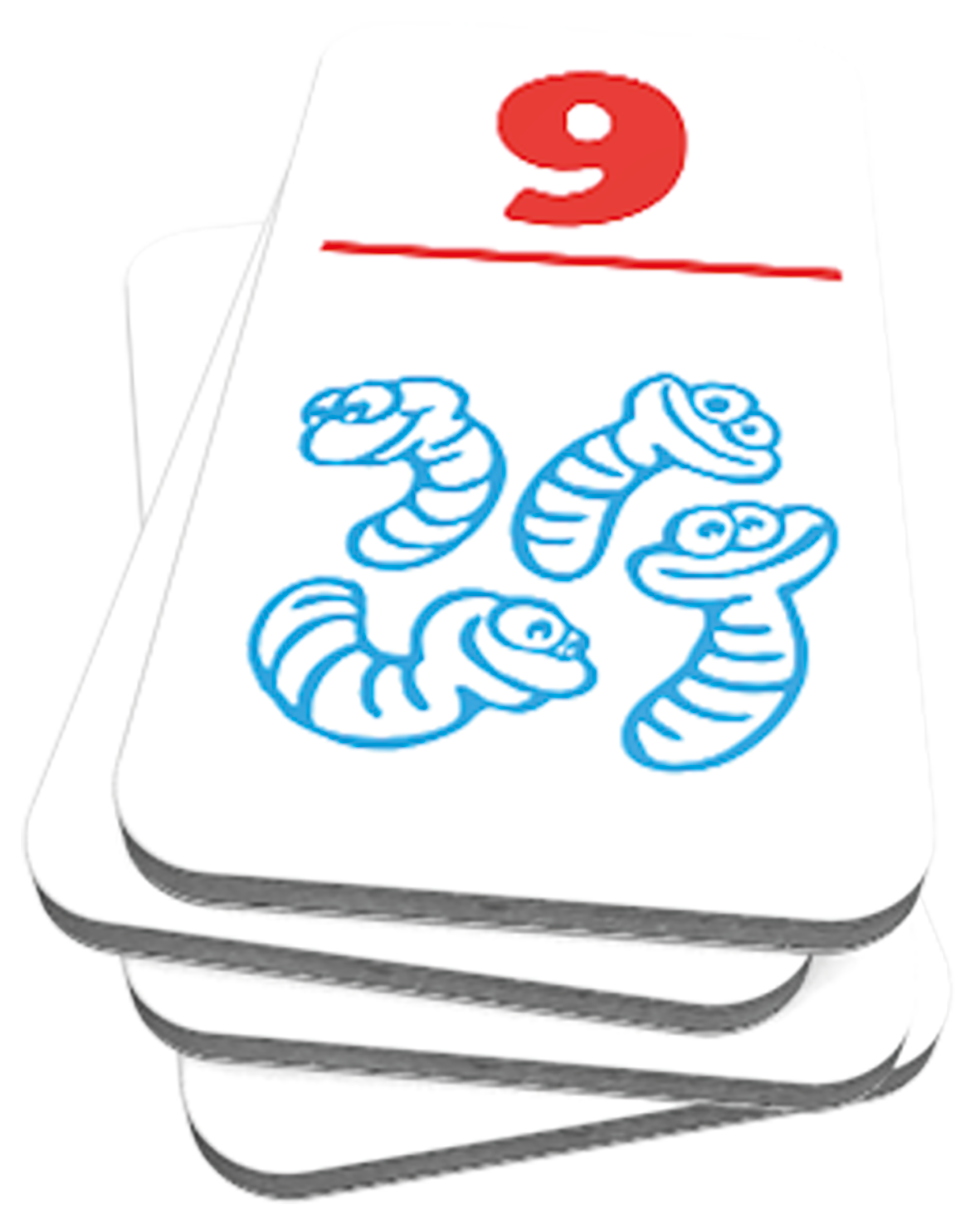 999 Games Regenwormen Junior Dobbelspel – Kinderspel vanaf 5 Jaar