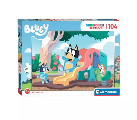 Clementoni - Puzzel - 104 Stukjes - Bluey - Puzzel Voor Kinderen
