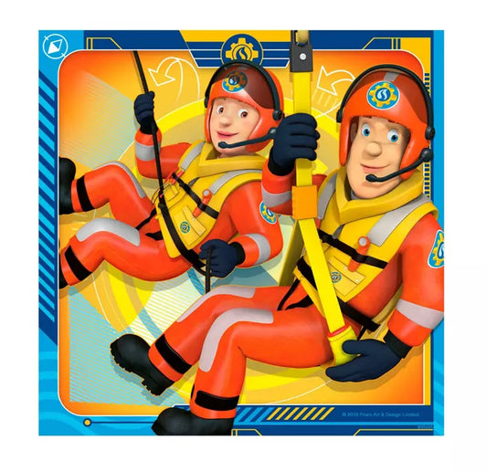 Ravensburger Puzzel Brandweerman Sam 3x 49 stukjes