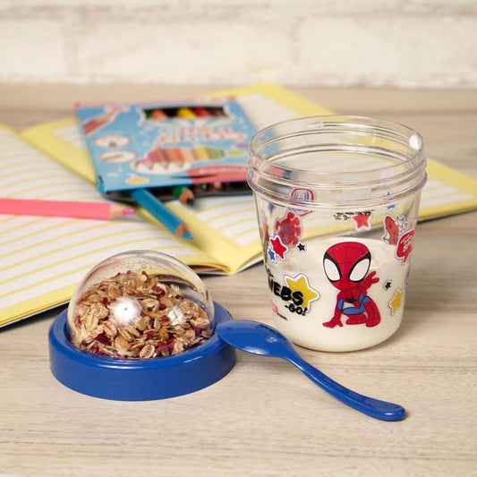 Müslibecher Spider-Man 350ml Tritan