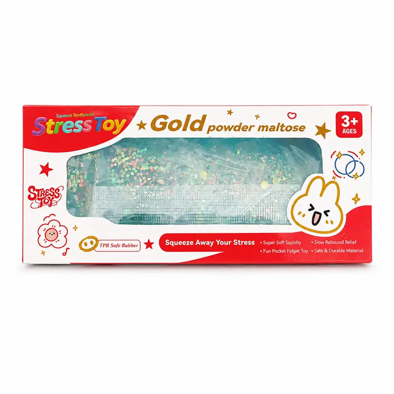Toothpaste Sugar Squishy – Tandpasta Knijpspeelgoed 12 x 5 cm