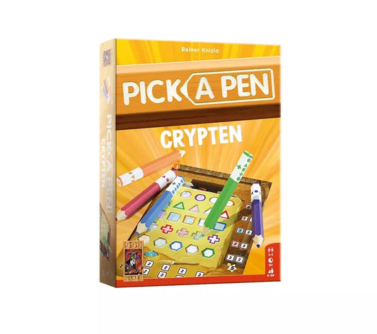 999 Games – Pick a Pen: Crypten Dobbelspel | Slim puzzelen met potloden