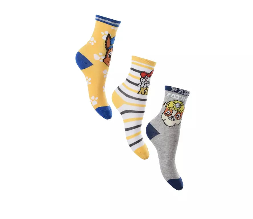 sokken Paw Patrol 3-pack