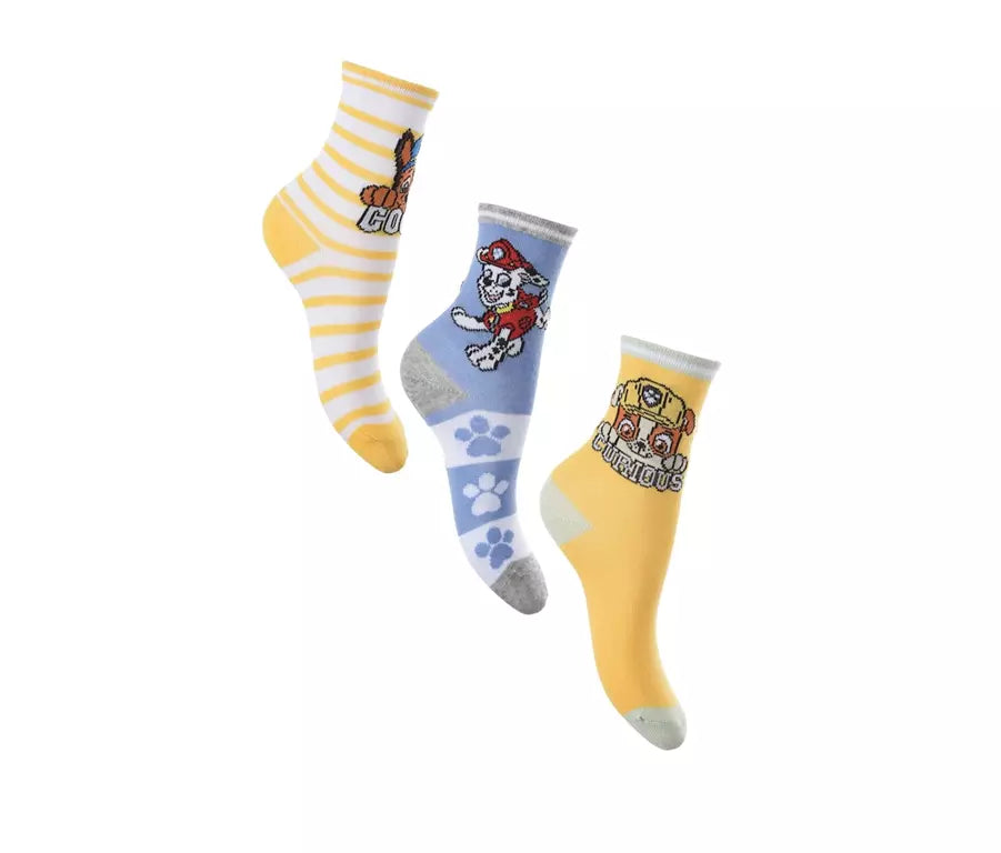 sokken Paw Patrol 3-pack