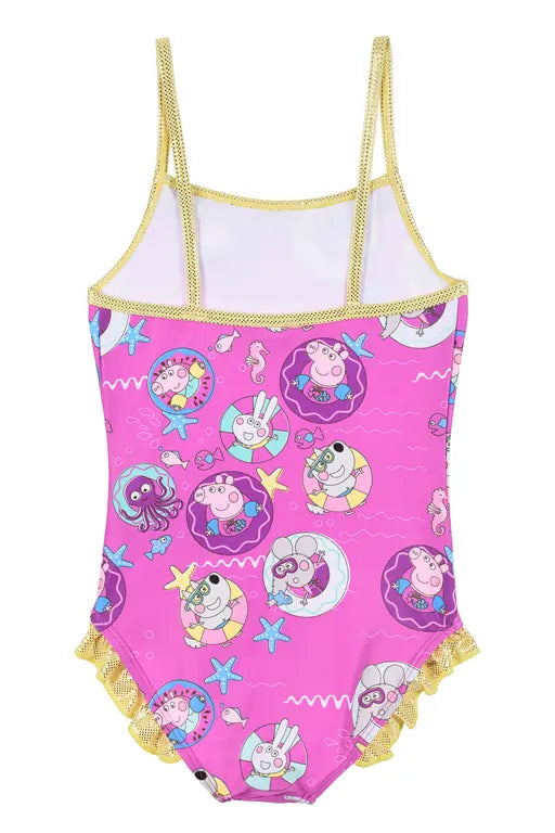 Peppa Pig Badpak Roze Meisjes – All Over Print – Officiële Licentie