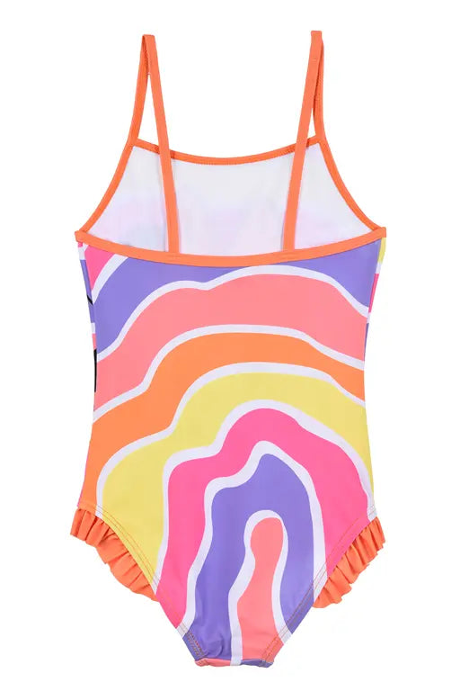 Minnie Mouse Badpak Meisjes – Regenboog Design – Officiële Licentie