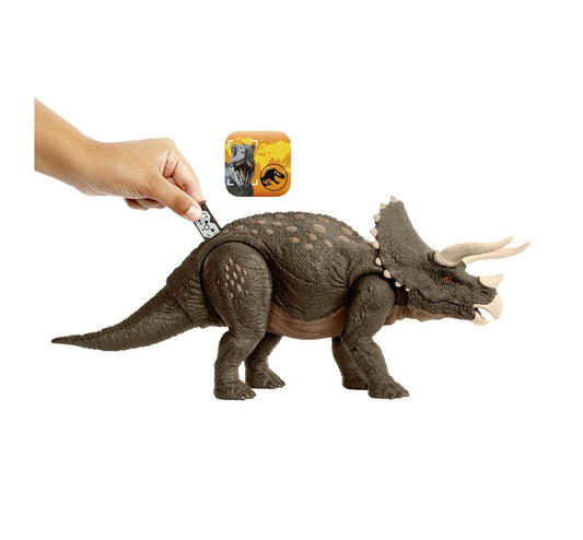 Jurassic World Triceratops HPP88 – Mattel Dino Actiefiguur – Leeftijd 4+ – Officiële Licentie