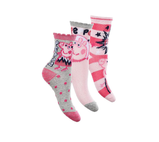 3 paar sokken Peppa Pig