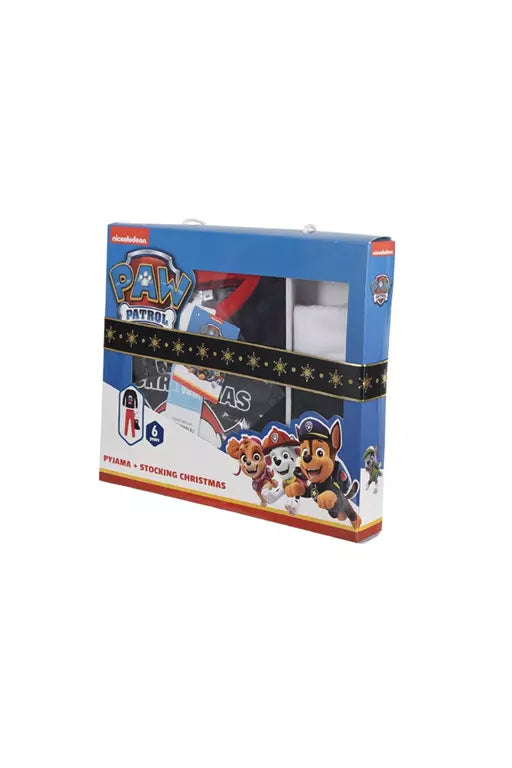 Coffret cadeau Pat' Patrouille avec bas de Noël (Velours)