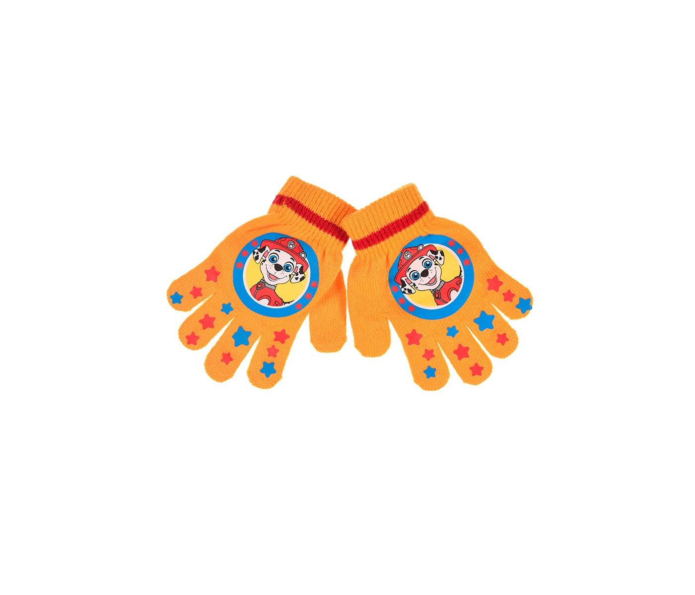 PAW Patrol winter handschoenen Marshall geel voor kinderen 3 tot 6 jaar