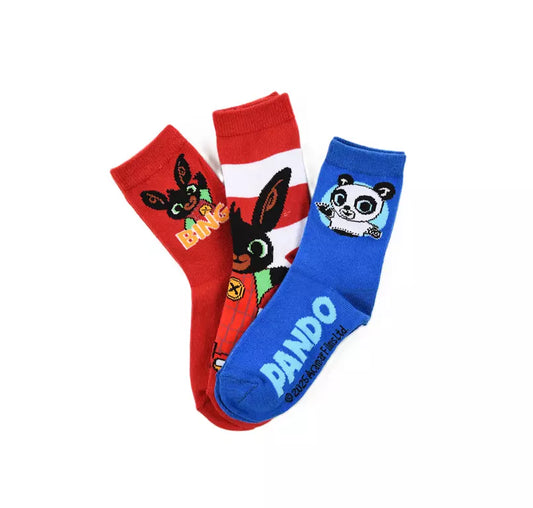 Bing Bunny Sokken – 3 Paar – Kinder Sokken – Maat 19/22 t/m 27/30