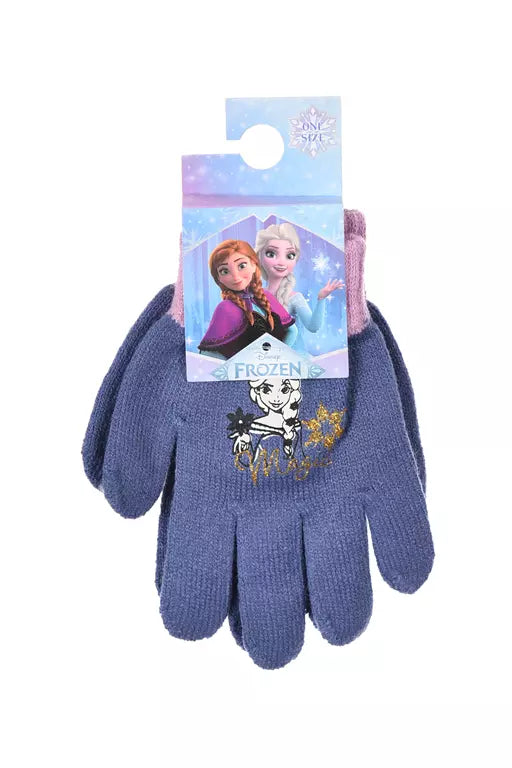 Disney Frozen Handschoenen Kinderen – Paars met Elsa – 3-6 Jaar – Officieel Product