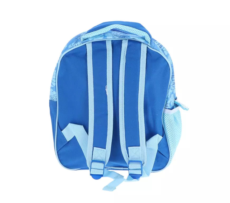 Disney Stitch 3D Rugzak – Blauw met Bloemen – Kinder Rugtas 30x26x10 cm
