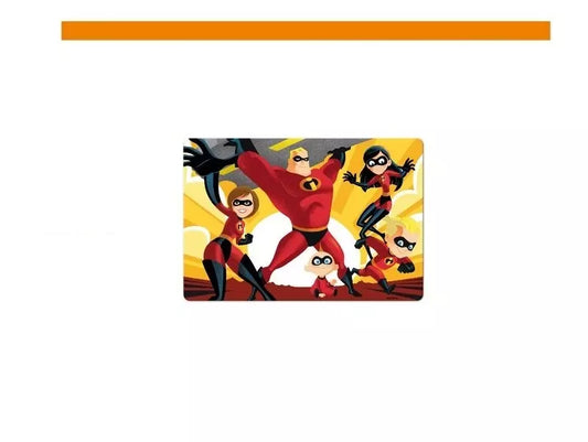 Tischset Die Unglaublichen - 2 Stück