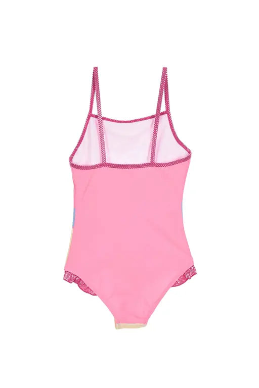 Achterkant van roze My Little Pony badpak voor meisjes