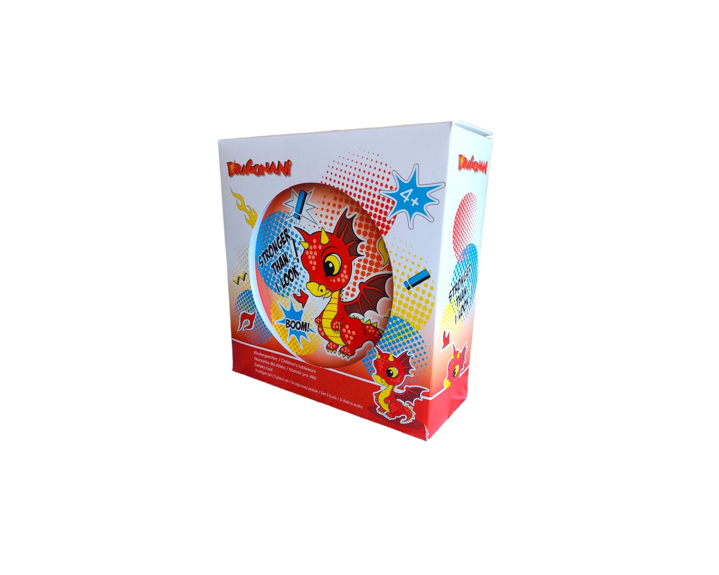 Dragonani Frühstücksset, Mikroplastik-Set in einer Box