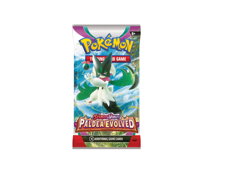 Pokemon Boosterpack - Scarlet & Violet Paldea Evolved - 1 pakje a 10 kaarten - Booster Pack TCG