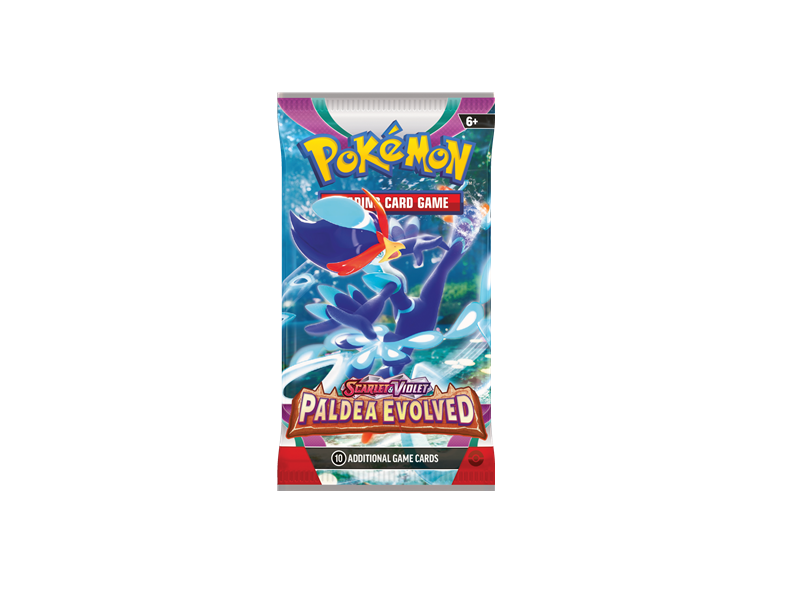 Pokemon Boosterpack - Scarlet & Violet Paldea Evolved - 1 pakje a 10 kaarten - Booster Pack TCG