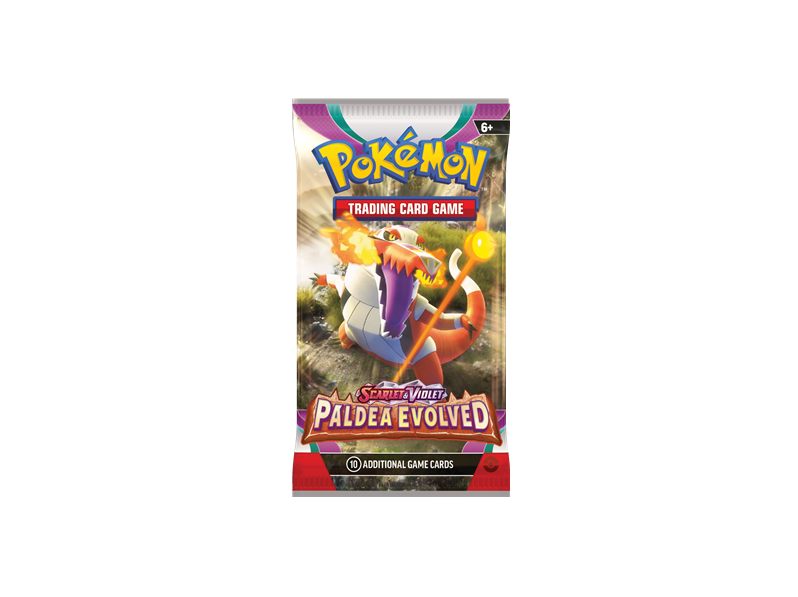 Pokemon Boosterpack - Scarlet & Violet Paldea Evolved - 1 pakje a 10 kaarten - Booster Pack TCG