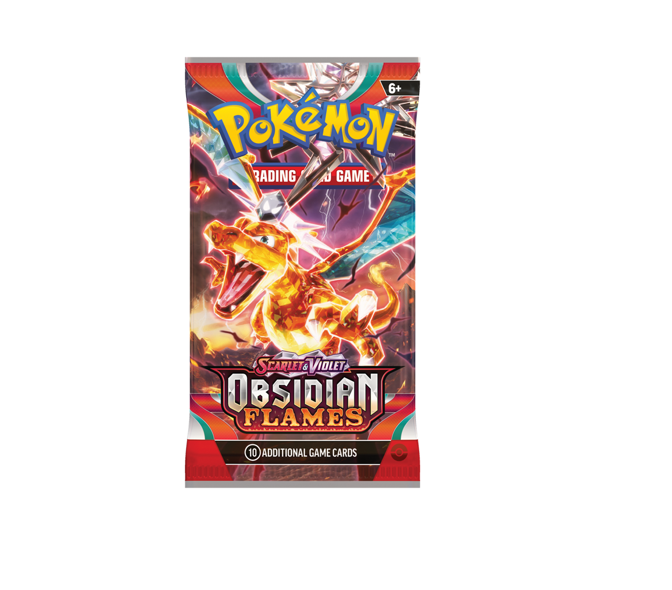 Pokemon Boosterpack - Scarlet & Violet Obsidian Flames - 1 pakje a 10 kaarten - Booster Pack TCG