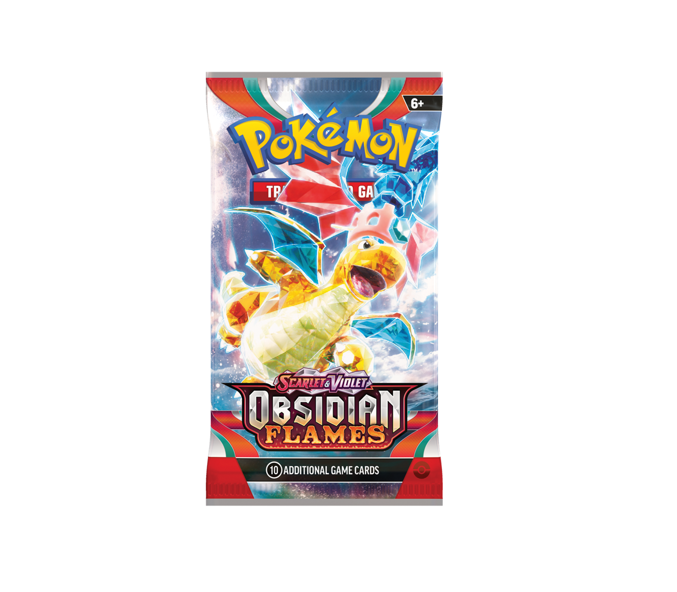 Pokemon Boosterpack - Scarlet & Violet Obsidian Flames - 1 pakje a 10 kaarten - Booster Pack TCG
