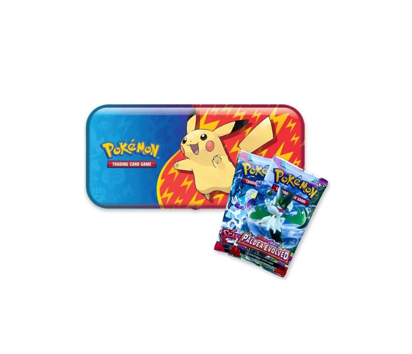 Pokemon: Back to School Pennen blik + 2 boosterpacks scarlet & Violet