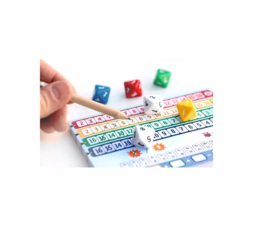 White Goblin Games – Qwixx Longo – Dobbelspel – Basisspel