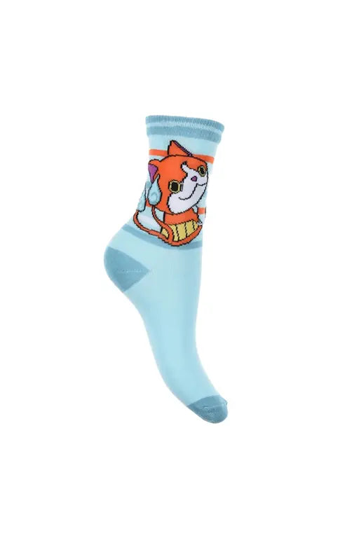 Yo-Kai Watch kindersokken lichtblauw